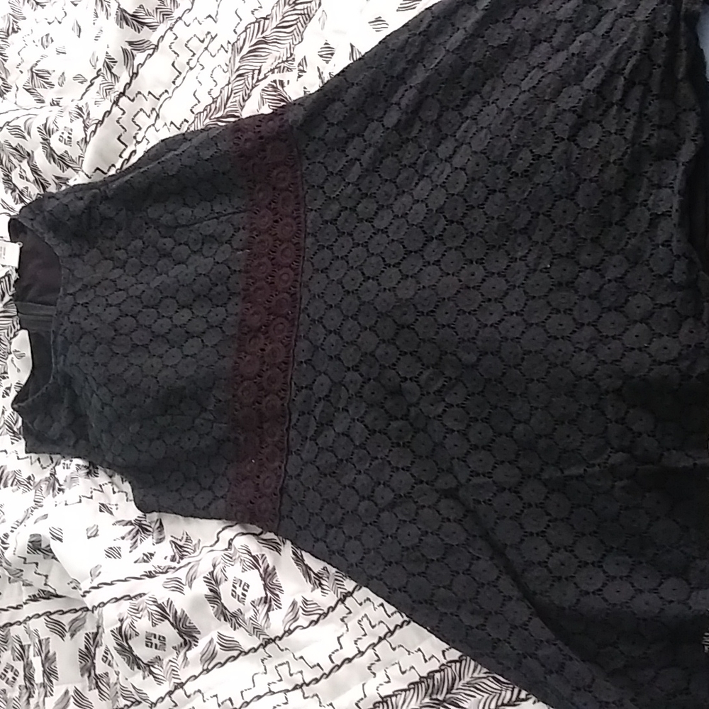 Black summer dress